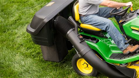 riding mower bagger